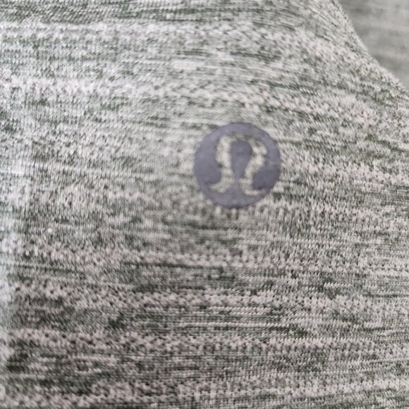 Lululemon Green Stripe Metal Vent Tech Long Sleeve - Picture 5 of 5